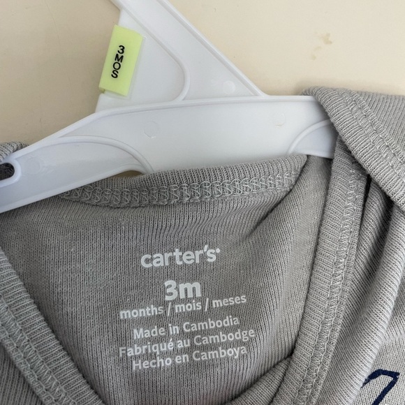 Carters baby boy 5 pack onsies 3m bodysuit NWT - Picture 2 of 6